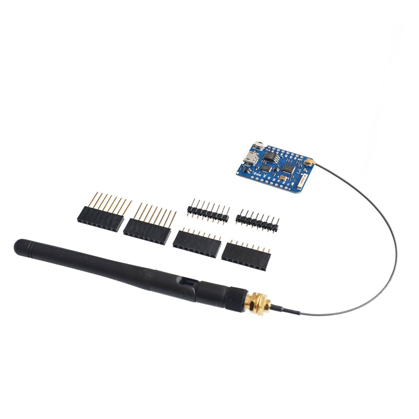 WEMOS D1 Mini Pro 4M 16M Bytes - Wemos D1 Mini ulasan dan harga