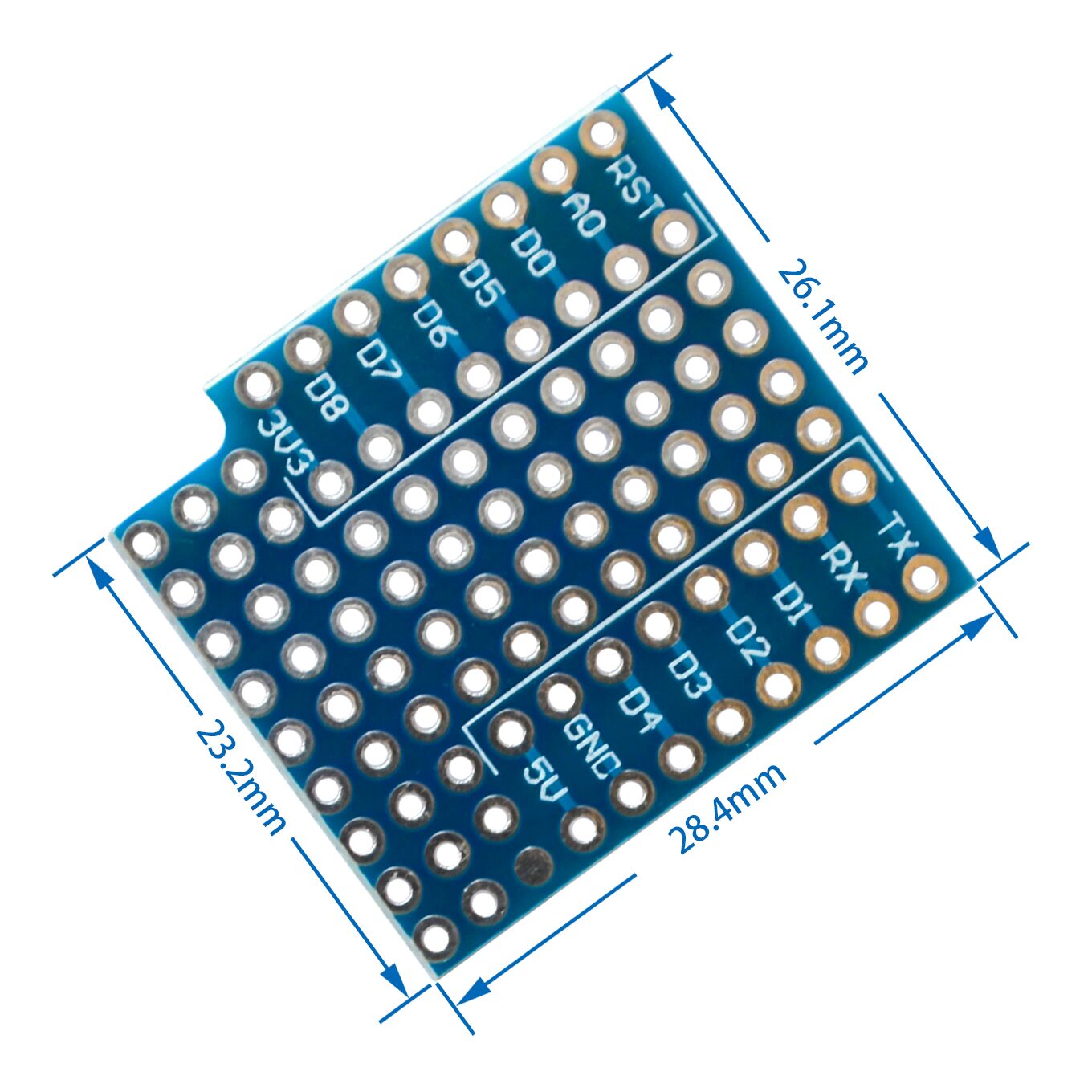 10PCS/LOT Breadboard Expansion - Wemos D1 Mini ulasan dan harga