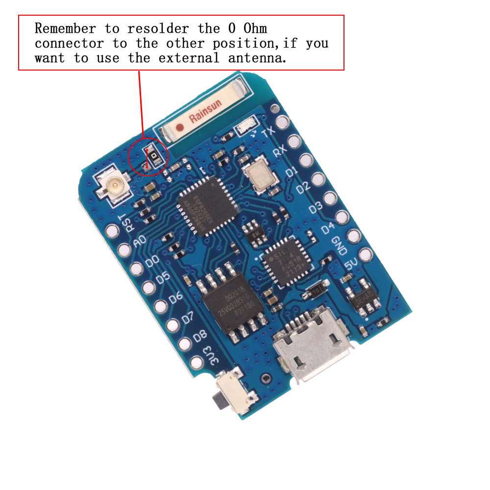 WeMos D1 Mini Pro V3.0 NodeMcu - Wemos D1 Mini ulasan dan harga