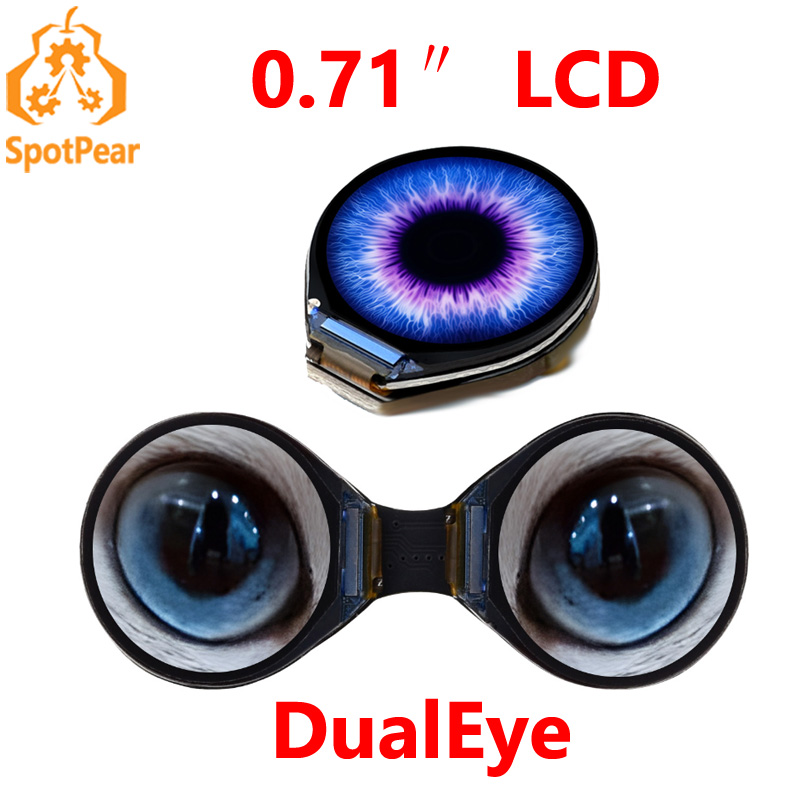 Waveshare 0.71inch Double Eye  - Doit Esp32 ulasan dan harga