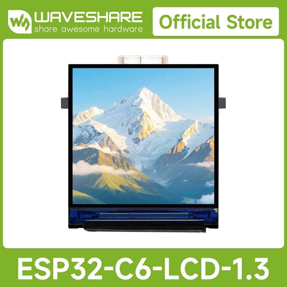 Waveshare ESP32-C6 1.3-inch LC - Doit Esp32 ulasan dan harga