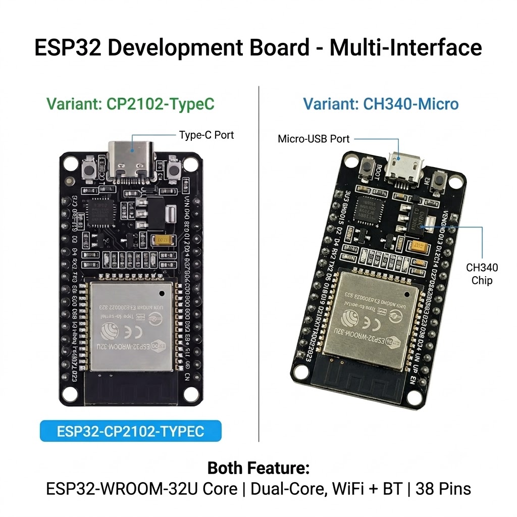 ESP32 Development Board Dual C - Nodemcuv2 ulasan dan harga