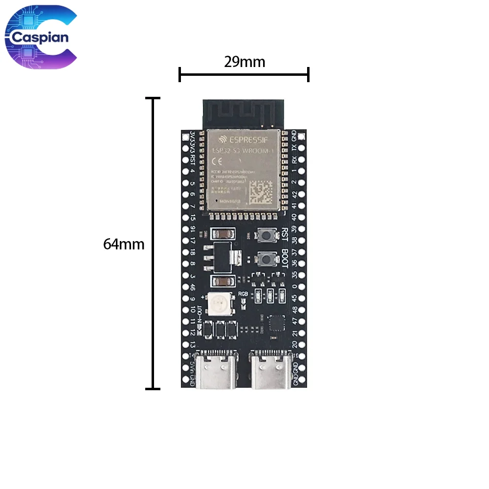 10Pcs ESP32-S3-DevKitC-1 Board - Esp32 S3 Devkitc 1 ulasan dan harga
