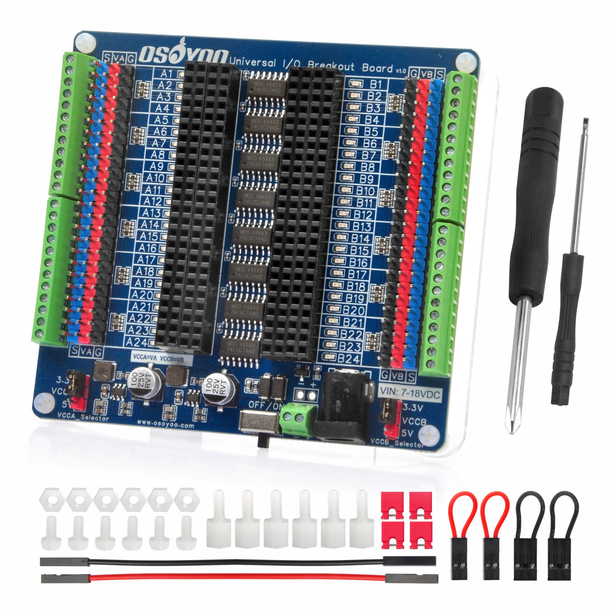 OSOYOO Universal IO Breakout B - Nodemcuv2 ulasan dan harga