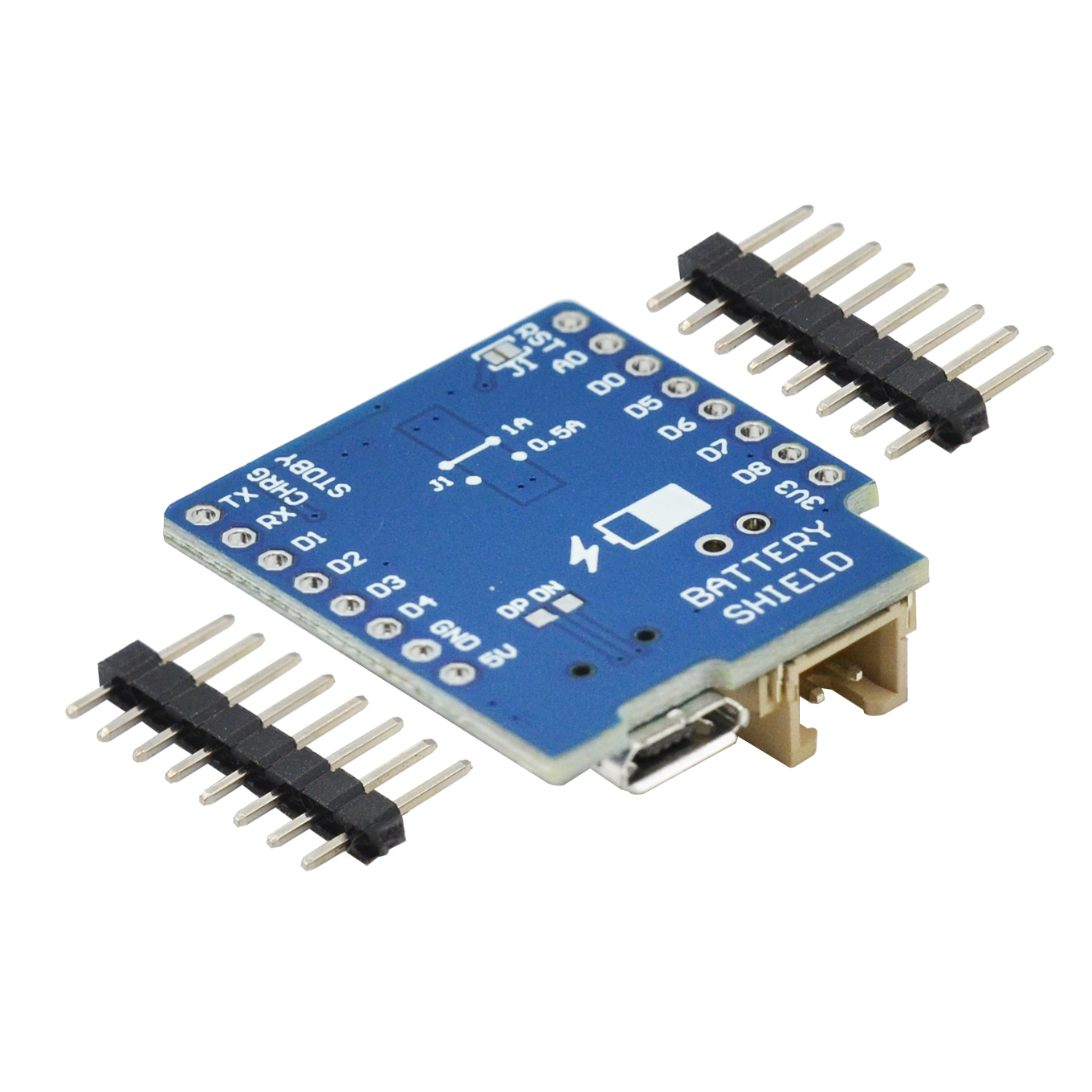 Battery Shield For WEMOS D1 mi - Wemos D1 Mini ulasan dan harga