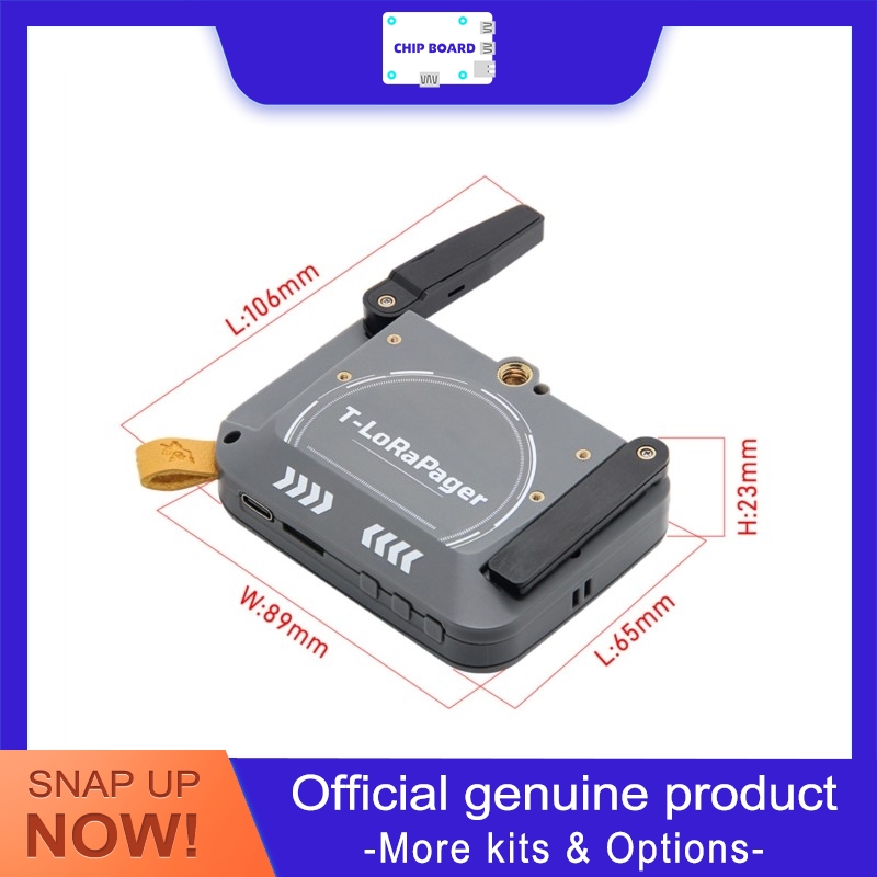 LILYGO T-LoRa Pager Handheld C - Doit Esp32 ulasan dan harga
